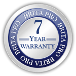 brita pro 7 year warranty icon badge