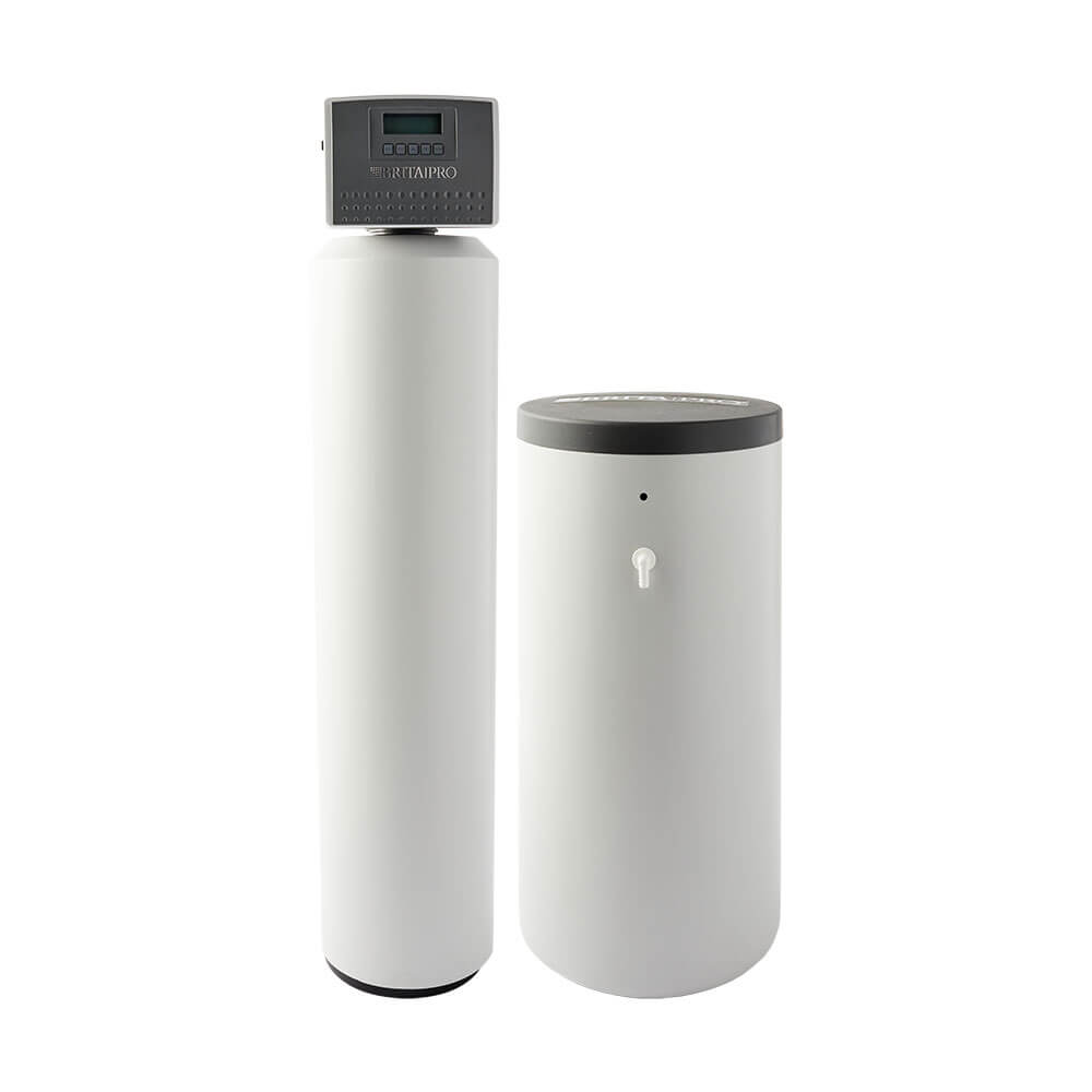 brita pro softener with brine tank filter reduces hardness with jacket front