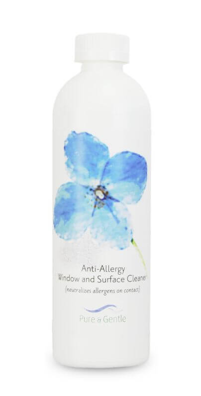 anti allergen window and surface cleaner oz bottle product image