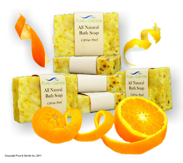 citrus peel oranges soap product image