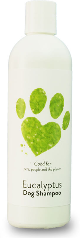 eucalyptus dog shampoo bottle product image