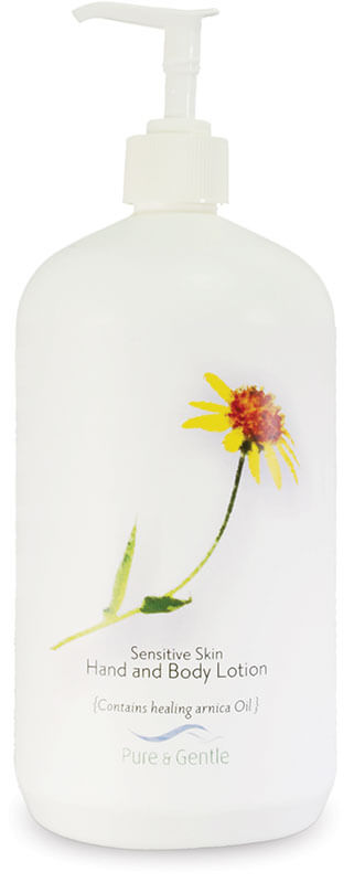 sensitive skin lotion bottle product image