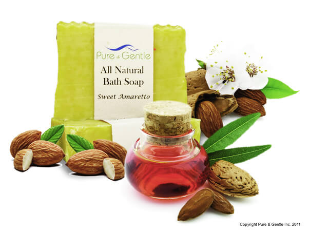sweet amaretto hazelnut soap product image