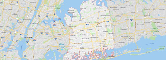 nassau county new york map view