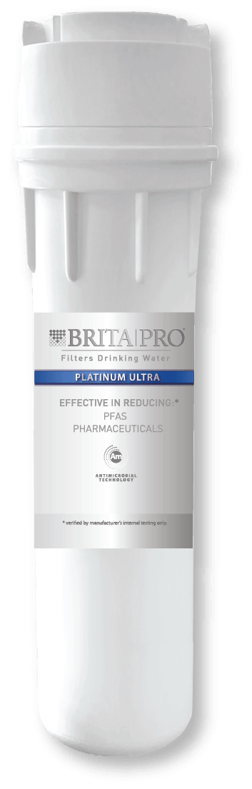 brita pro inch under sink filter reduces pfas and pharmaceuticals